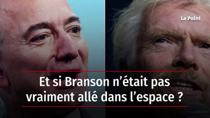 Et si Branson n’était pas vraiment allé dans l’espace ?
