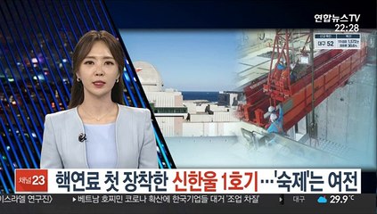 핵연료 첫 장착한 신한울 1호기…'숙제'는 여전
