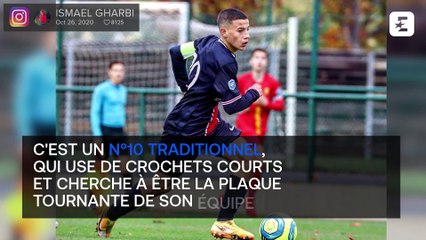 Le premier caviar d'Hakimi est pour lui : Gharbi, un n°10 de 17 ans au milieu des stars du PSG