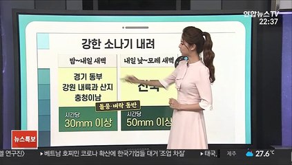 [날씨] 내일도 전국 폭염 기승…강한 소나기 유의