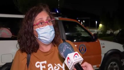 En vías de estabilizarse el incendio de Castellví de Rosanes en Barcelona