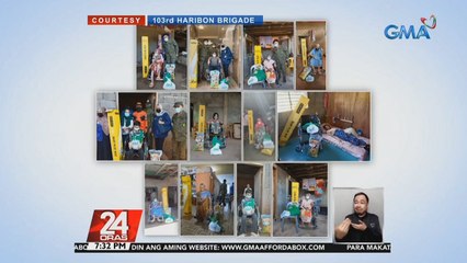 103-anyos na lola, kabilang sa 59 indibidwal na binigyan ng wheelchair at grocery packs sa Marantao, Lanao del Sur | 24 Oras