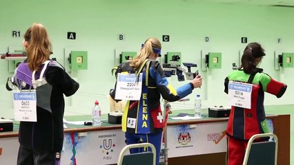 Air Rifle Team Women's Final -  FISU WUC Shooting Sport Kuala Lumpur, Malaysia