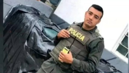 “Es injusto que el asesino de mi esposo esté en la calle” esposa de patrullero asesinado en Cali