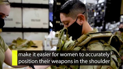 U.S Air Force • Arrival of New Female Body Armor