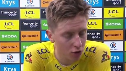 Tour de France 2021 - Tadej Pogacar : "We tried and we succeeded"