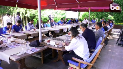 Mansur Yavaş Tokyo Olimpiyatlarına Gidecek Sporcularla Bir Araya Geldi