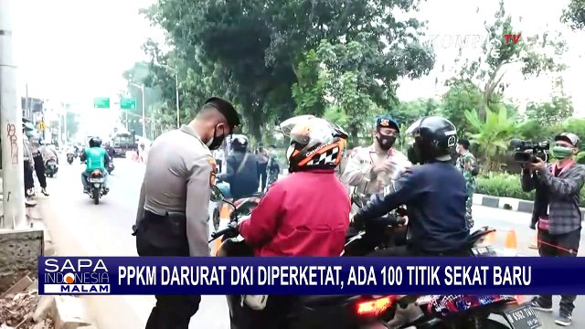 PPKM Darurat Diperketat, Mulai 15 Juli Titik Penyekatan Ditambah jadi 100 Titik