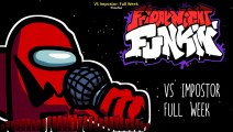 Among us V.S Imposter V2 Funky Friday Night Full Week OST!