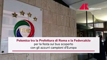 Azzurri e sfilata su bus scoperto, Figc: "Scelta condivisa dalle istituzioni"