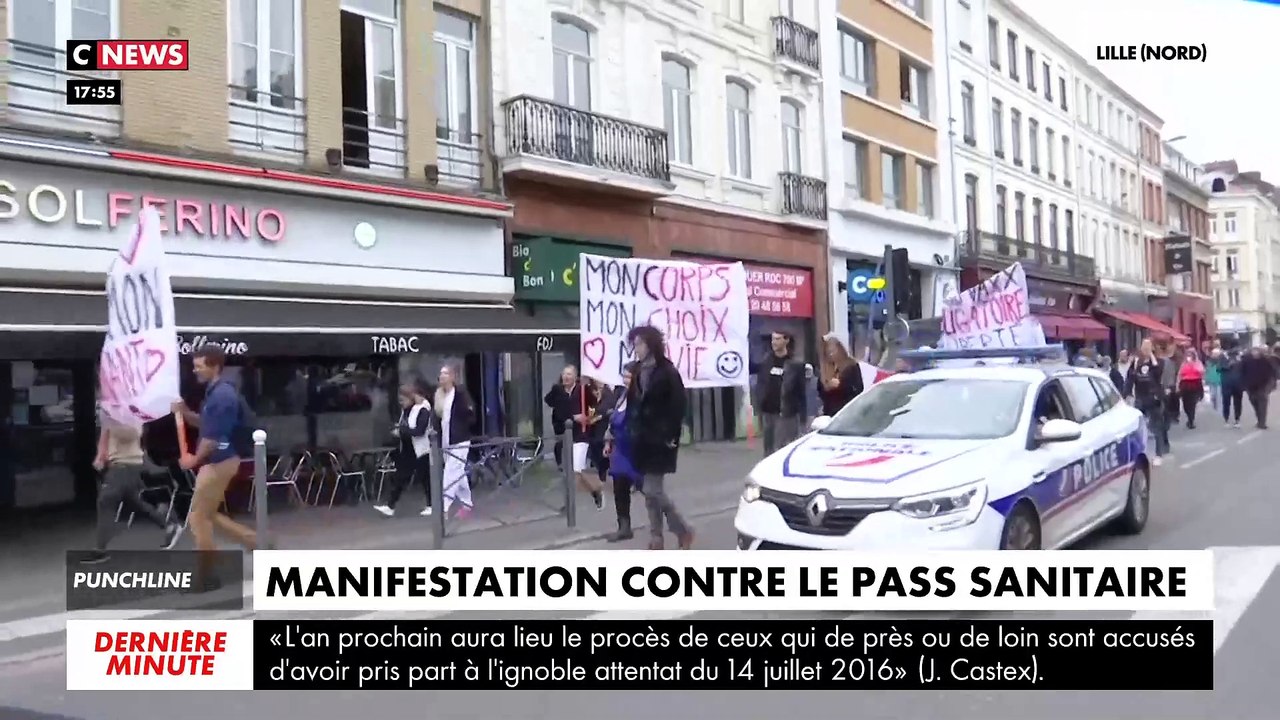 Coronavirus - Des milliers de manifestants en France contre "la dictature sanitaire" - A Paris, les forces de l'ordre ont chargé à plusieurs reprises pour disperser des centaines de personnes
