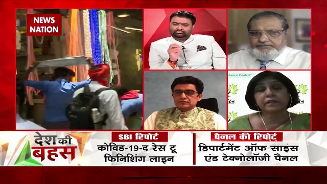 Desh Ki Bahas:3 percent children below the age of 10 years were infect