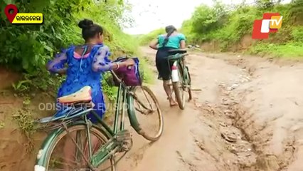 Unavailability Of Bridge Forces Rourkela Locals To Wade Across River