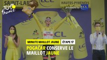 #TDF2021 - Étape 17 / Stage 17 - LCL Yellow Jersey Minute / Minute Maillot Jaune