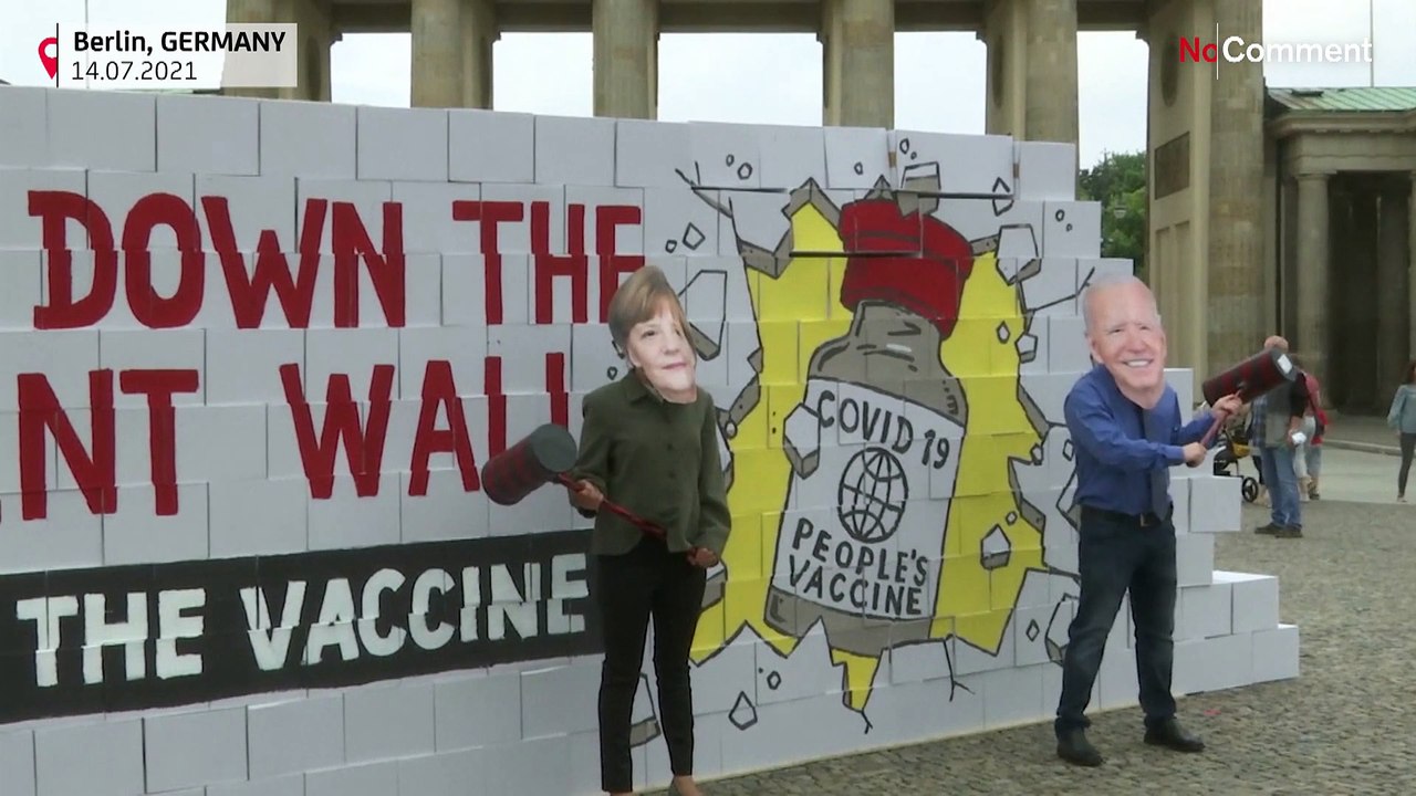 Covid-19: Symbolische 'Patentmauer' um Impfstoffe umgeklopft