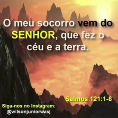 Elevo meus olhos para os montes