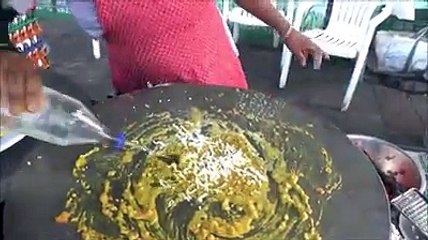 Big egg omelet | INDIAN STREET FOOD
