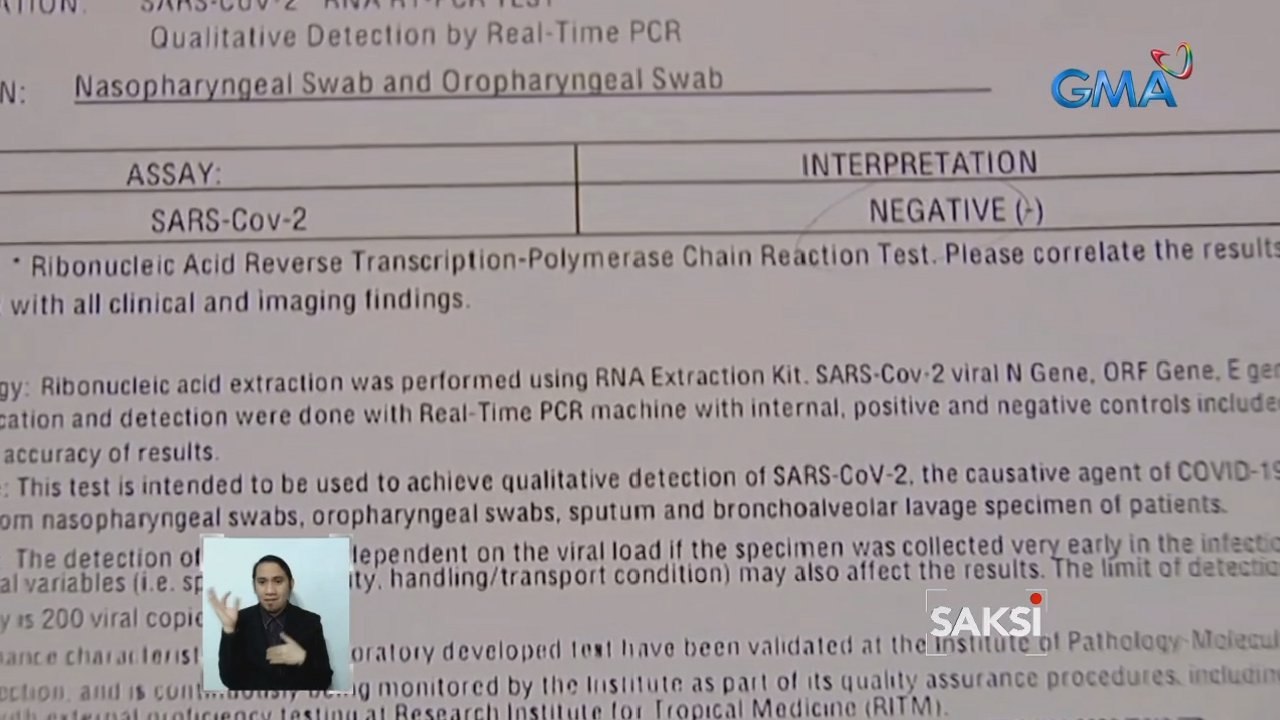 Instant result ng RT-PCR test kahit hindi nagpapa-test, iniaalok ng nagpakilalang empleyado ng lehitimong laboratoryo | Saksi