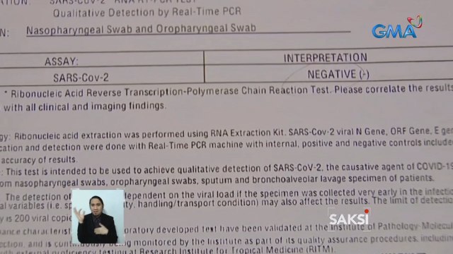 Instant result ng RT-PCR test kahit hindi nagpapa-test, iniaalok ng nagpakilalang empleyado ng lehitimong laboratoryo | Saksi