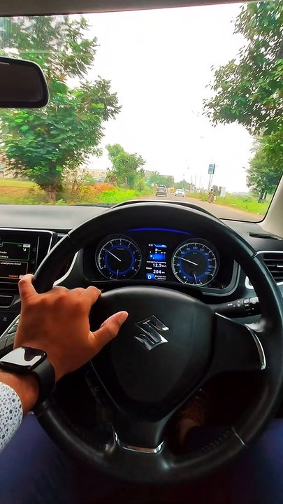Baleno Long Drive ☺️ mehndi vale hath ❤️ love song by guru Randhawa ❤️ vlog  love song WhatsApp status ❤️