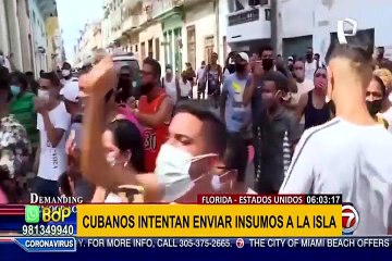 Florida: residentes intentan enviar ayuda a Cuba