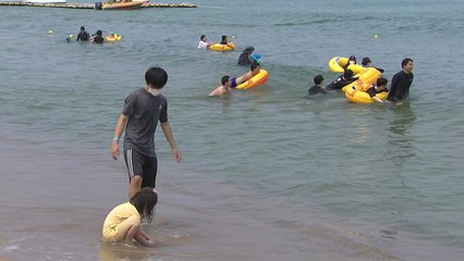 텅 빈 출입구에 통제선도 무시...해수욕장 방역 '구멍' / YTN