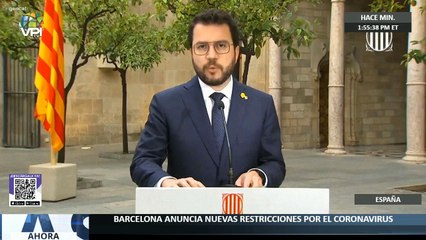 Barcelona anuncia nuevas restricciones por el coronavirus - #14Jul - Ahora