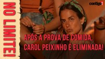 NO LIMITE: APÓS PROVA DE COMIDA, CAROL PEIXINHO É ELIMINADA!