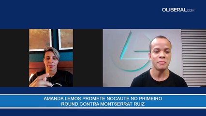 Amanda Lemos promete nocaute no primeiro round contra Montserrat Ruiz
