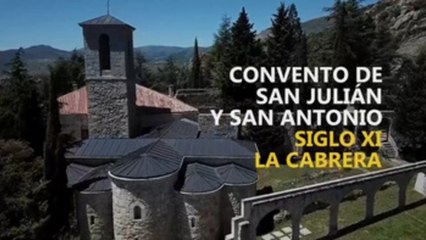 Ojo de Dron: El monasterio de San Julián y San Antonio en La Cabrera