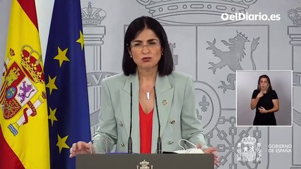 La ministra de Sanidad, sobre el Constitucional y el estado de alarma: “En 2020 solo teníamos una vacuna, el confinamiento”