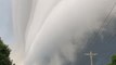 Dark Shelf Cloud Moving Over City in Georgia Amazes Locals