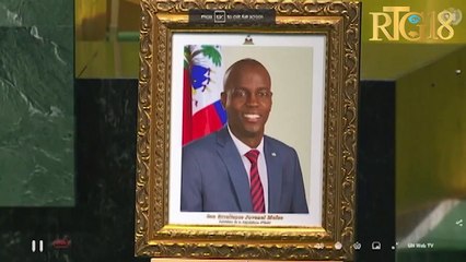 Hommage des Nations-Unis au Président Jovenel Moïse, assassiné.