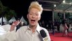 Tilda Swinton enthousiaste pour Jacques Audiard, la musique et le feu d'artifice - Cannes 2021