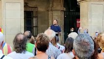 Discurs de Jordi Turull a la plaça Major de Manresa