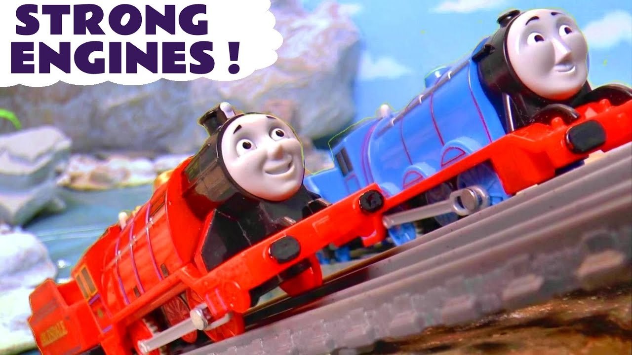 Thomas and Friends Strong Engines with the Funlings in these Family Friendly Full Episode English Stop Motion Toy Stories for Kids by Kid Friendly Family Channel Toy Trains 4U