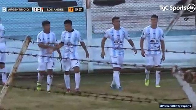 Argentino de Quilmes 2-2 Los Andes- Primera B - Fecha 1