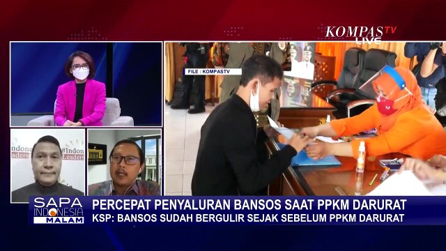 Percepat Penyaluran Bansos Corona di Tengah PPKM Darurat