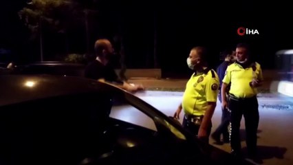 Alkollü sürücüden ilginç cevap: '2-3 bira içmişim evime gidiyorum, yakaladınız'