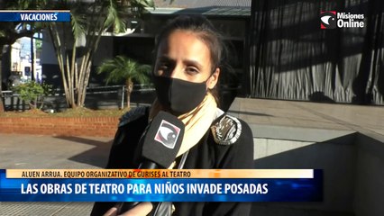 Las obras de teatro para niños invade Posadas