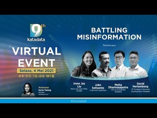 #Katadata9 Virtual Event: “Battling Misinformation”