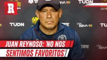 Reynoso sobre el campeón de campeones: 'No nos sentimos favoritos'