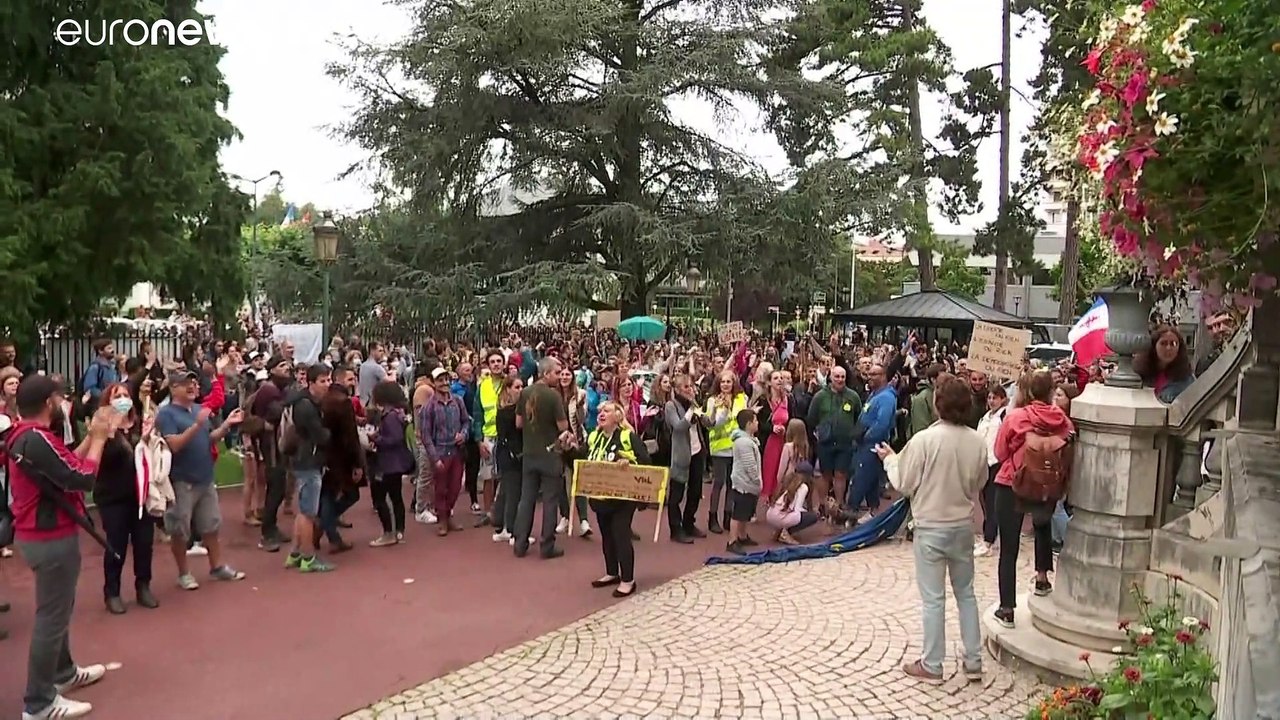 Frankreich: Protest gegen Einschränkungen für Nicht-Geimpfte