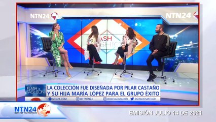 Homenaje a la primera dama de la televisión Colombiana a través de la moda