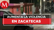 Siete tiroteos en Zacatecas