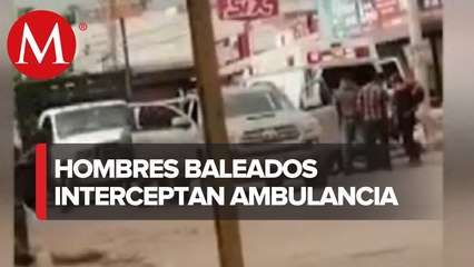 En Sinaloa, comando intercepta ambulancia de la Cruz Roja
