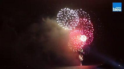 Le feu d'artifice du 14 juillet à La Rochelle