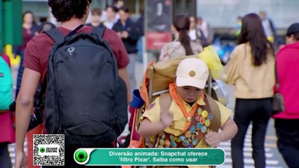Diversão animada- Snapchat oferece 'filtro Pixar'. Saiba como usar