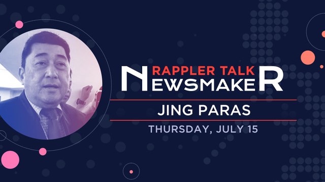 Rappler Talk Newsmaker: New presidential political adviser Jing Paras
