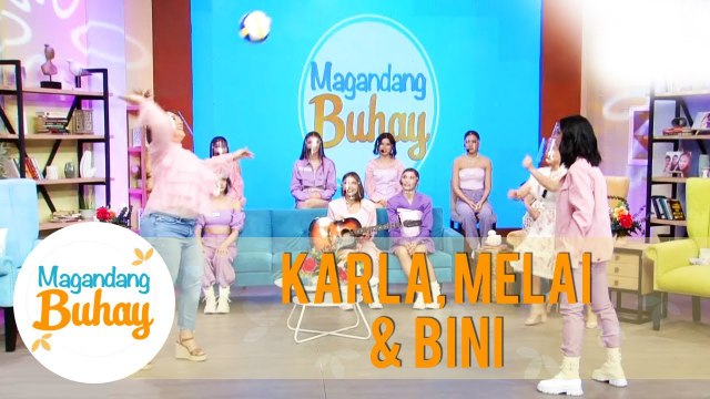 Momshie Karla and Melai enjoy playing volleyball with BINI | Magandang Buhay